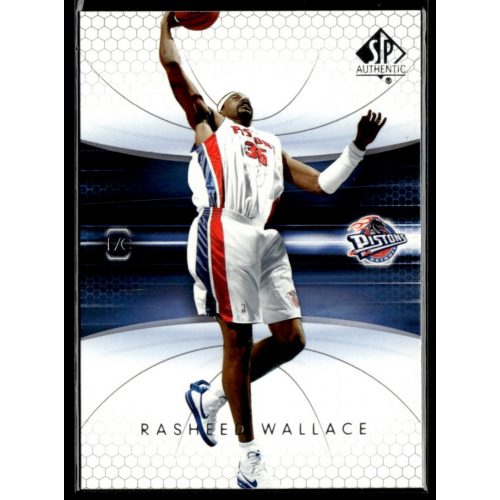 2005-06 SP Authentic  #24 Rasheed Wallace