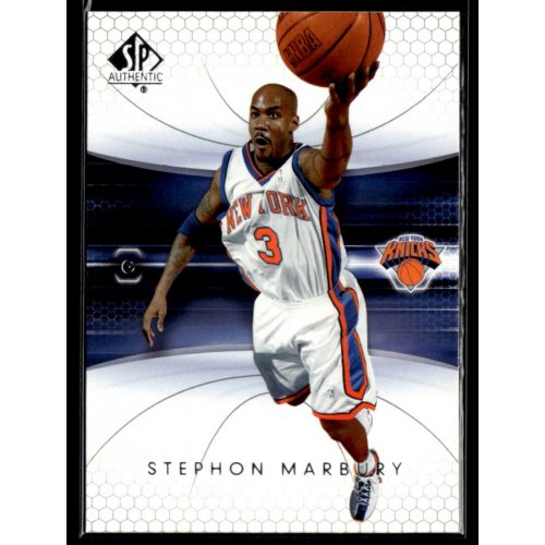 2005-06 SP Authentic  #60 Stephon Marbury