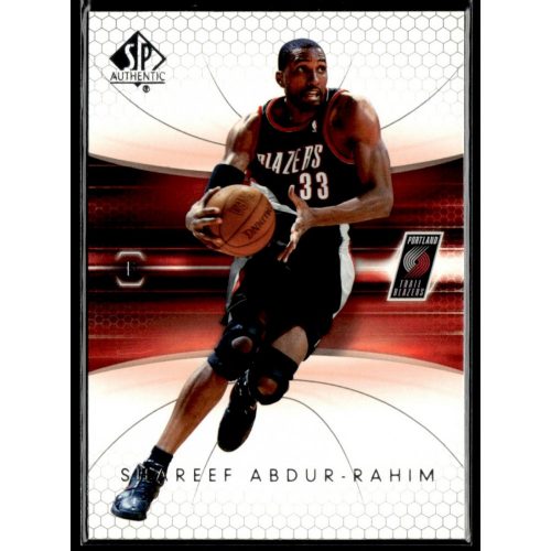 2005-06 SP Authentic  #71 Shareef Abdur-Rahim