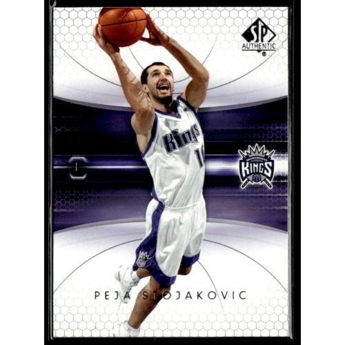 2005-06 SP Authentic  #75 Peja Stojakovic