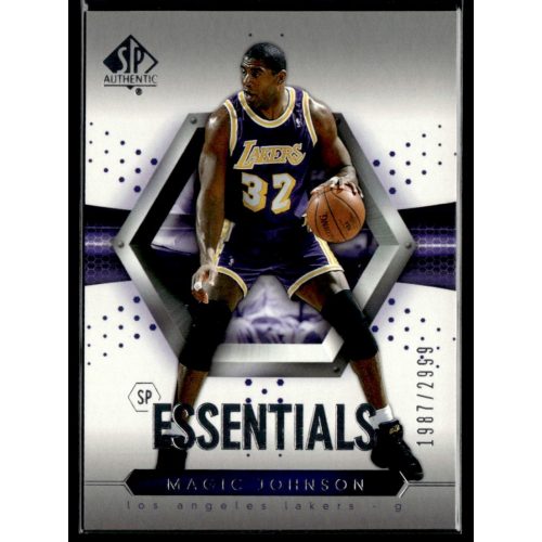 2005-06 SP Authentic  #107 Magic Johnson 1987/2999