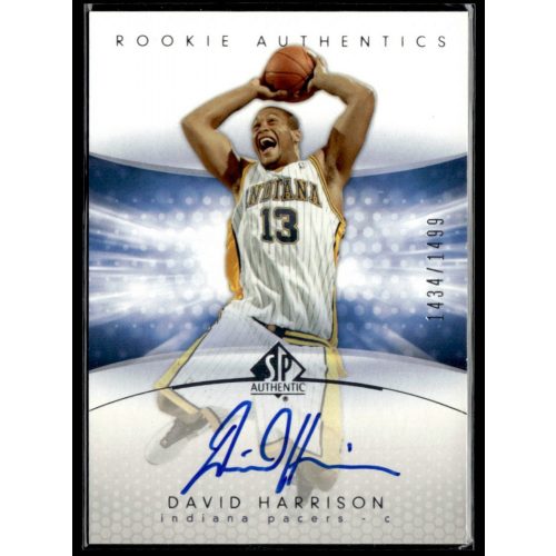 2005-06 SP Authentic Autograph #159 David Harrison 1434/1499