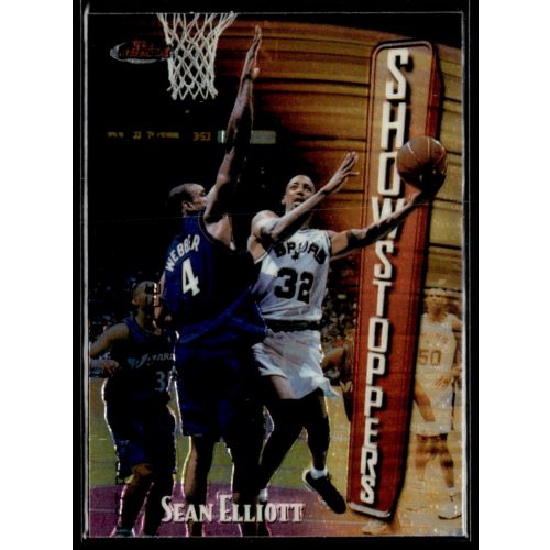 1997-98 Finest  #208 Sean Elliott