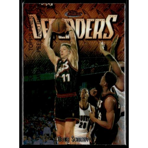 1997-98 Finest  #236 Detlef Schrempf