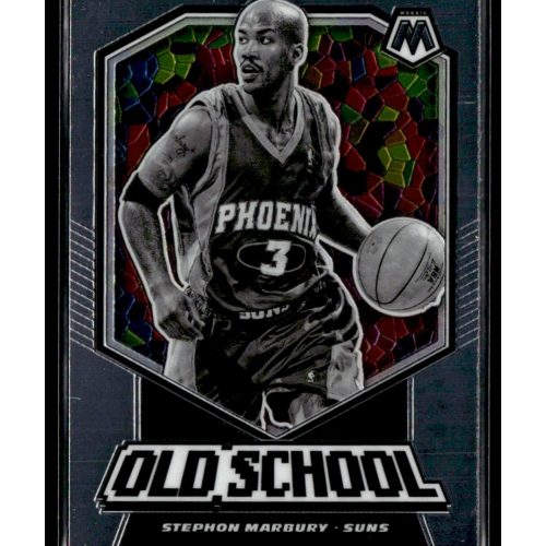 2019-20 Panini Mosaic Old School  #9 Stephon Marbury