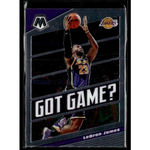 2019-20 Panini Mosaic Got Game?  #7 LeBron James