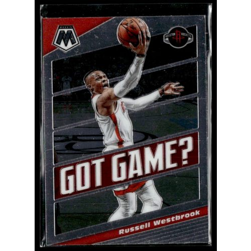 2019-20 Panini Mosaic Got Game?  #8 Russell Westbrook