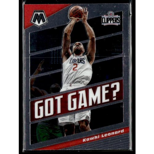 2019-20 Panini Mosaic Got Game?  #13 Kawhi Leonard