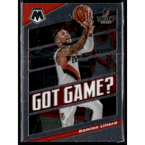 2019-20 Panini Mosaic Got Game?  #14 Damian Lillard