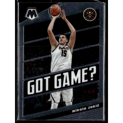 2019-20 Panini Mosaic Got Game?  #19 Nikola Jokic