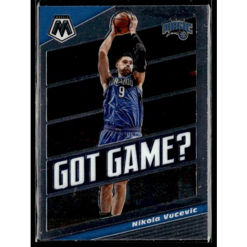 2019-20 Panini Mosaic Got Game?  #21 Nikola Vucevic