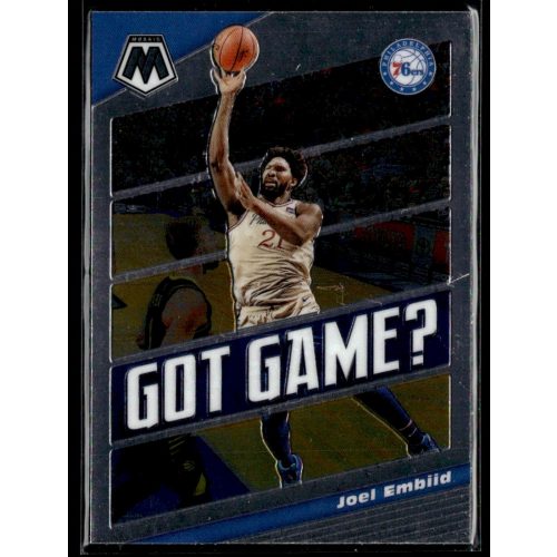 2019-20 Panini Mosaic Got Game?  #22 Joel Embiid