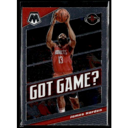 2019-20 Panini Mosaic Got Game?  #23 James Harden