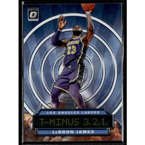 2019-20 Donruss Optic T-Minus #9 LeBron James