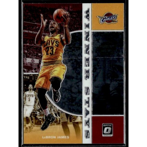 2019-20 Donruss Optic Winner Stays #10 LeBron James