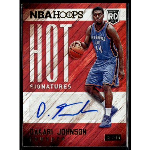 2015-16 Hoops Hot Signatures  #HS-DJS Dakari Johnson