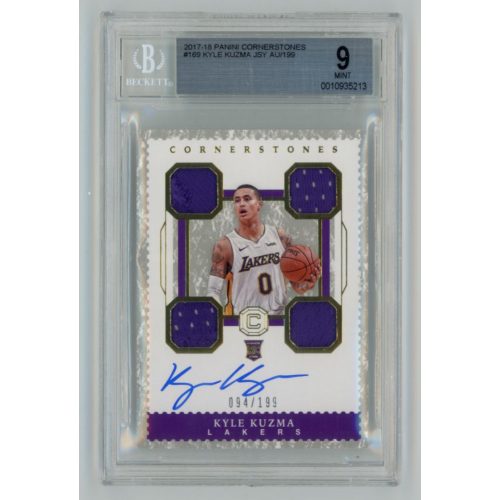 2017-06 Panini Cornerstones BGS - 9 Mint #169 Kyle Kuzma 094/199