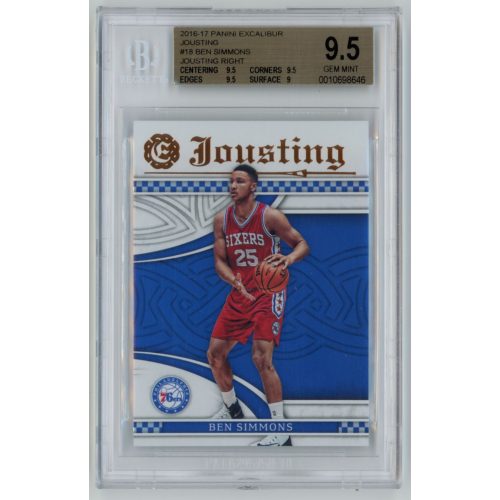 2016-06 Panini Excalibur Jousting BGS - 9.5 Gem Mint #18 Ben Simmons