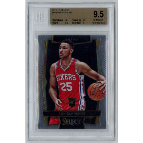 2016-06 Panini Select BGS - 9.5 Gem Mint #60 Ben Simmons