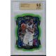 2017-06 Panini Select Prizms Die Cut Neon Green BGS - 9.5 Gem Mint #145 Kevin Durant 61/65