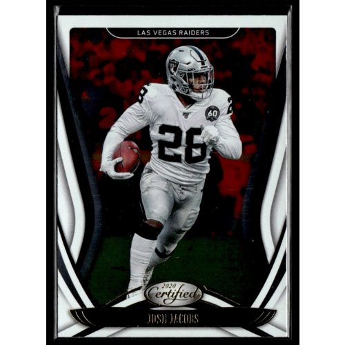 2020 Panini Certified 0 #62 Josh Jacobs