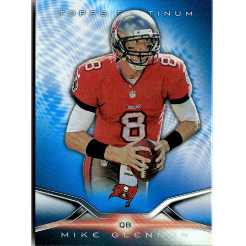 2014 Topps Platinum - Blue Wave Refractors  #91 Mike Glennon