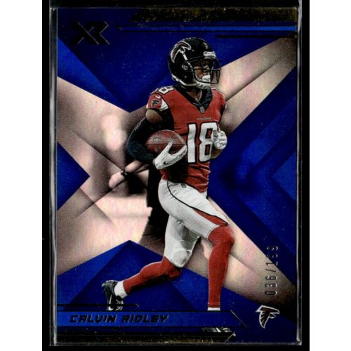 2019 Panini XR Blue #61 Calvin Ridley 036/199