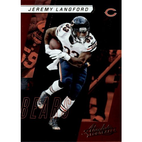 2017 Panini Absolute  #47 Jeremy Langford