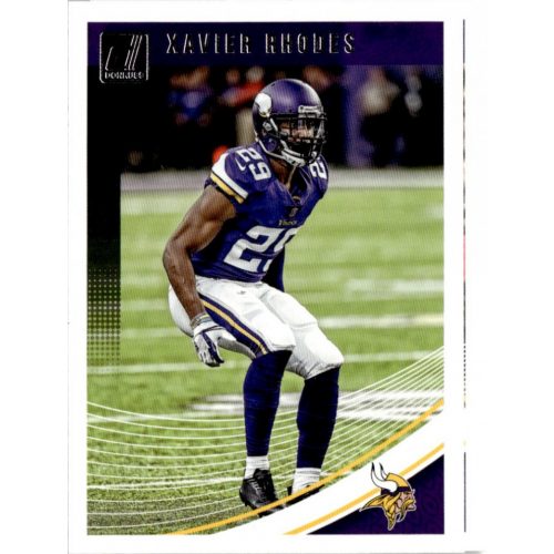 2018 Donruss  #181 Xavier Rhodes