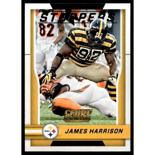 2016 Score Stoppers Red  #9 James Harrison