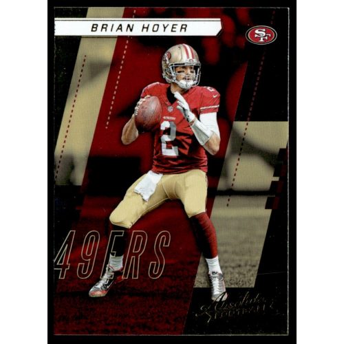 2017 Panini Absolute  #33 Brian Hoyer