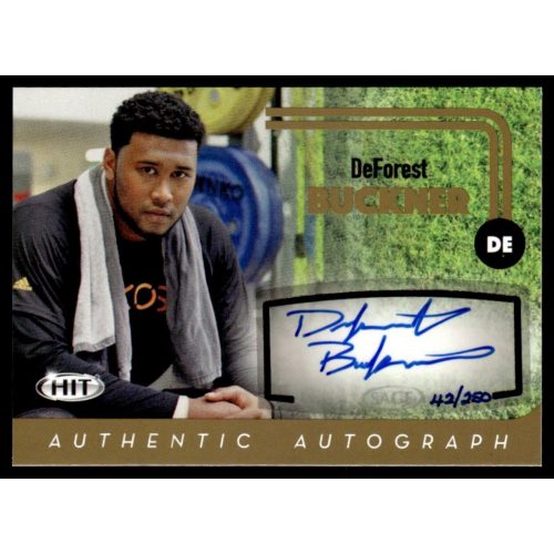 2016 SAGE HIT Autographs  #A52 DeForest Buckner