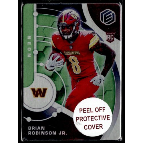 2022 Panini Elements Neon  #103 Brian Robinson Jr. 05/10