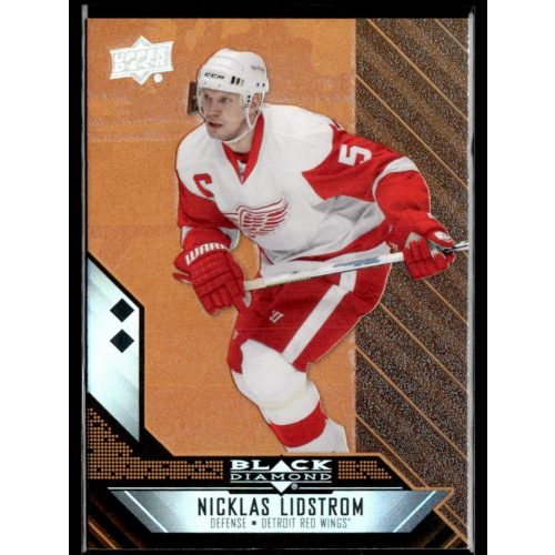 2014 Upper Deck Black Diamond Orange Double Diamond #144 Nicklas Lidstrom