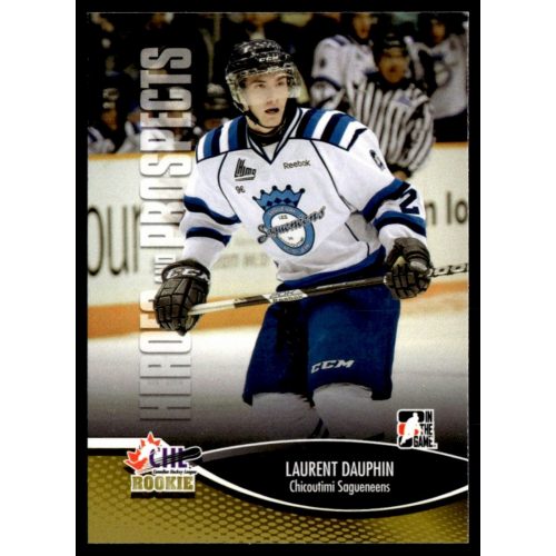 2012 In The Game Heroes and Prospects  #38 Laurent Dauphin