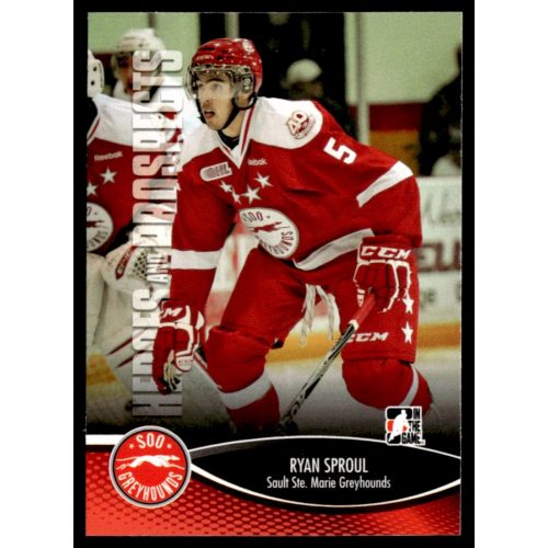 2012 In The Game Heroes and Prospects  #84 Ryan Sproul