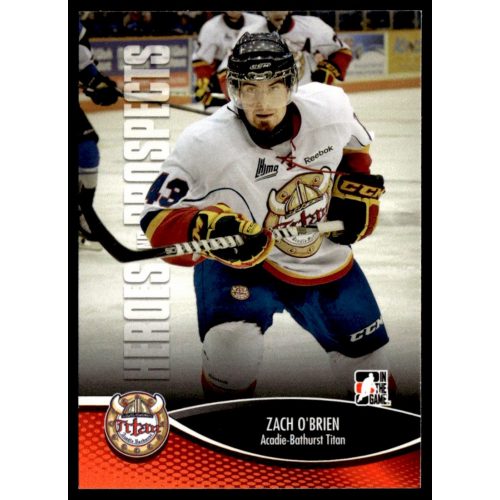 2012 In The Game Heroes and Prospects  #87 Zach O'Brien