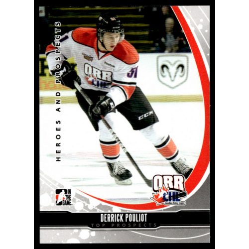 2012 In The Game Heroes and Prospects Top Prospects #TP-12 Derrick Pouliot