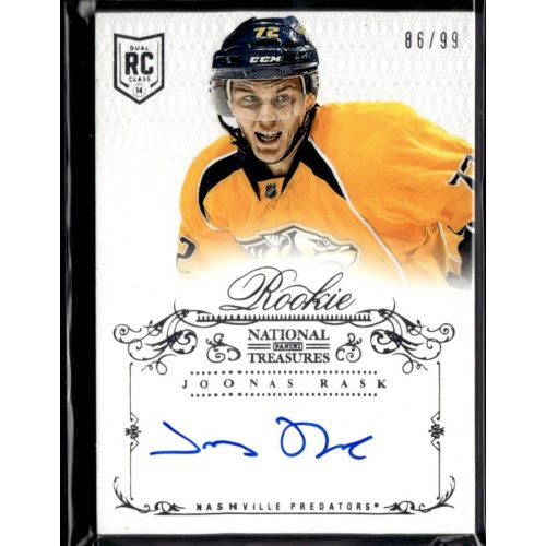 2013 Panini National Treasures  #113 Joonas Rask 86/99