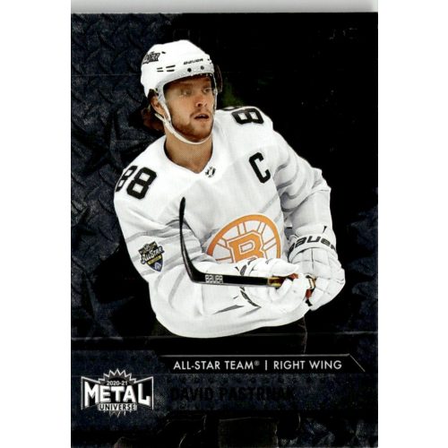 2020 Skybox Metal Universe  #200 David Pastrnak