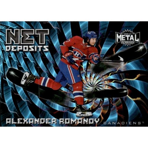 2020 Skybox Metal Universe Net Deposits  #ND-5 Alexander Romanov